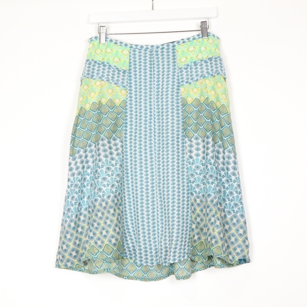 PrAna Midi Patchwork Skirt